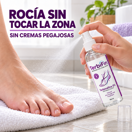 TerbiFin · Spray Antihongos