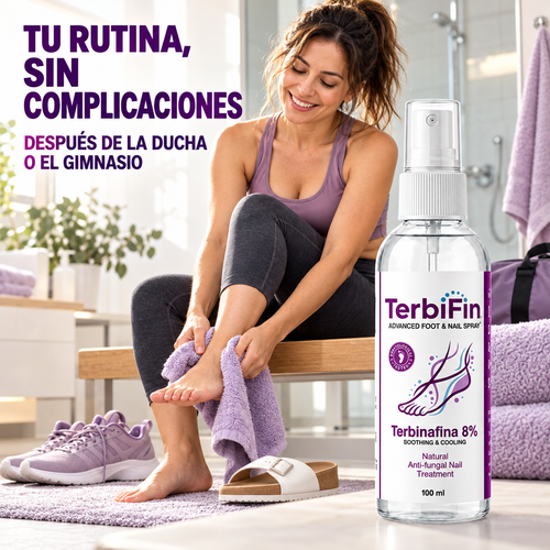 TerbiFin · Spray Antihongos